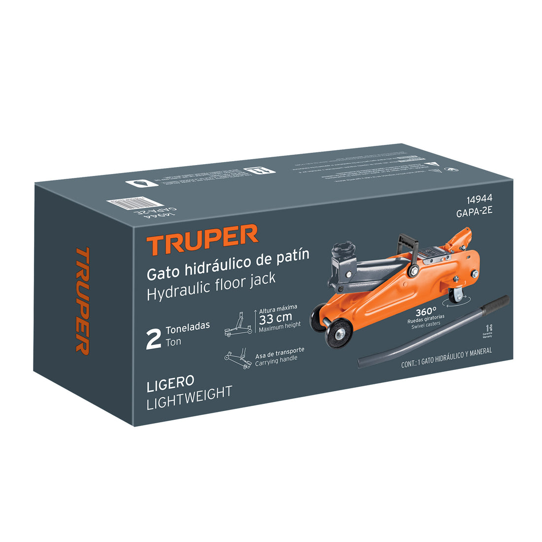 Caja de empaque de repuesto para GAPA-2E, TRUPER