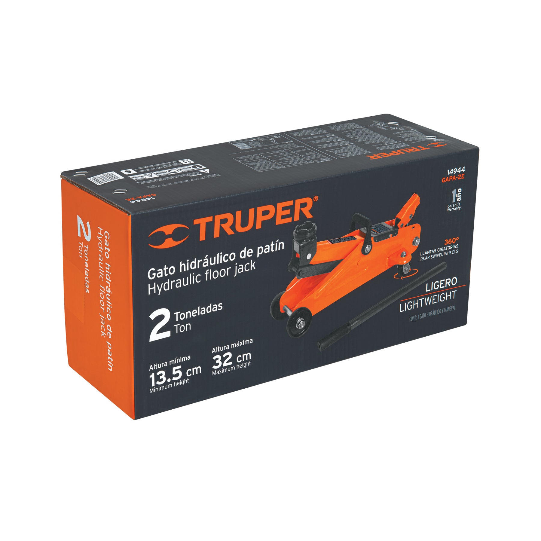 Caja de empaque de repuesto para GAPA-2E, TRUPER