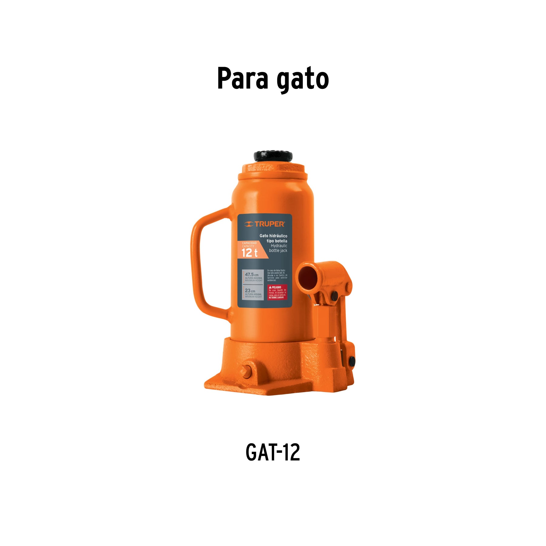 Caja de empaque de repuesto para GAT-12, TRUPER