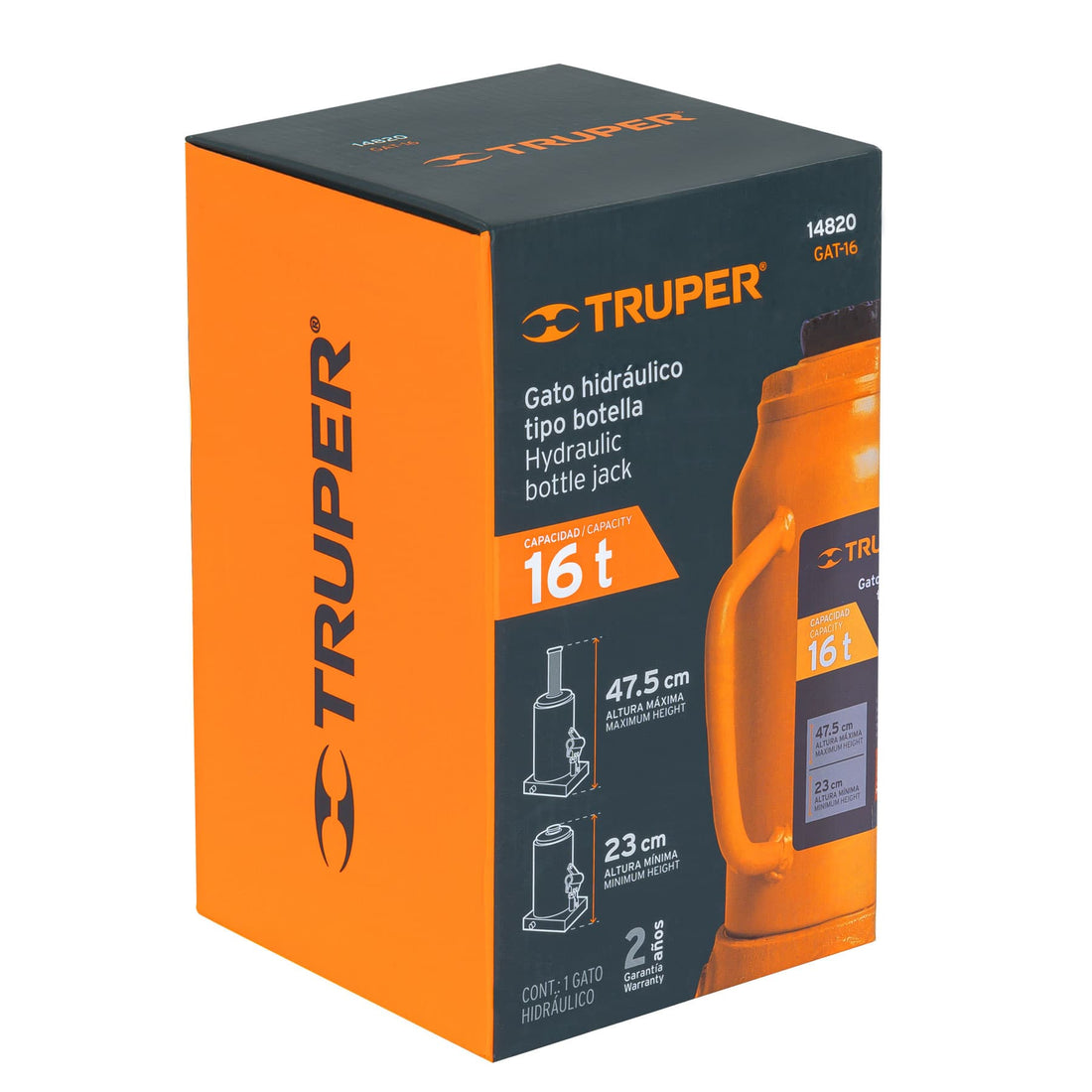Caja de empaque de repuesto para GAT-16, TRUPER