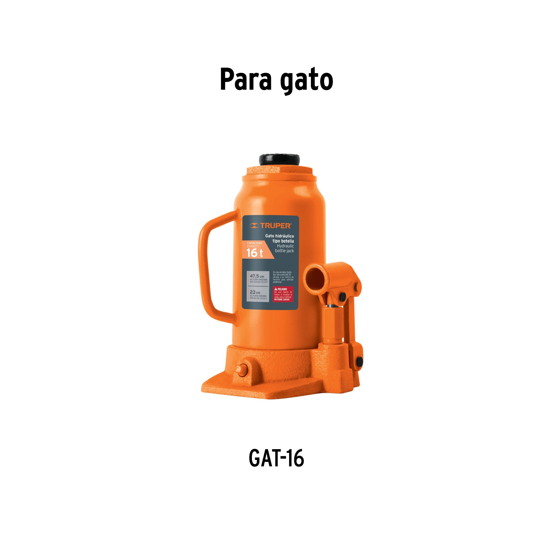 Caja de empaque de repuesto para GAT-16, TRUPER