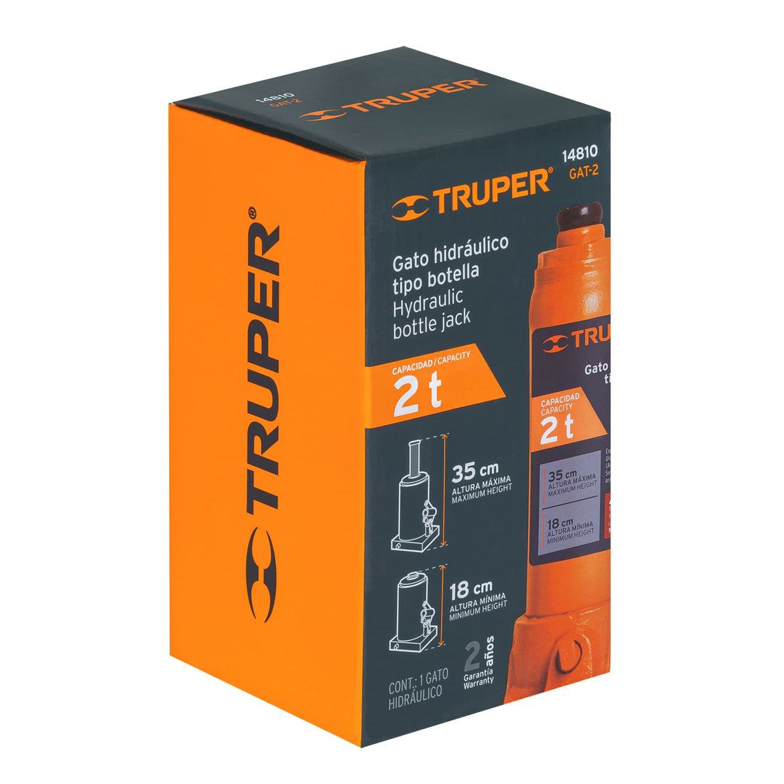 Caja de empaque de repuesto para GAT-2, TRUPER