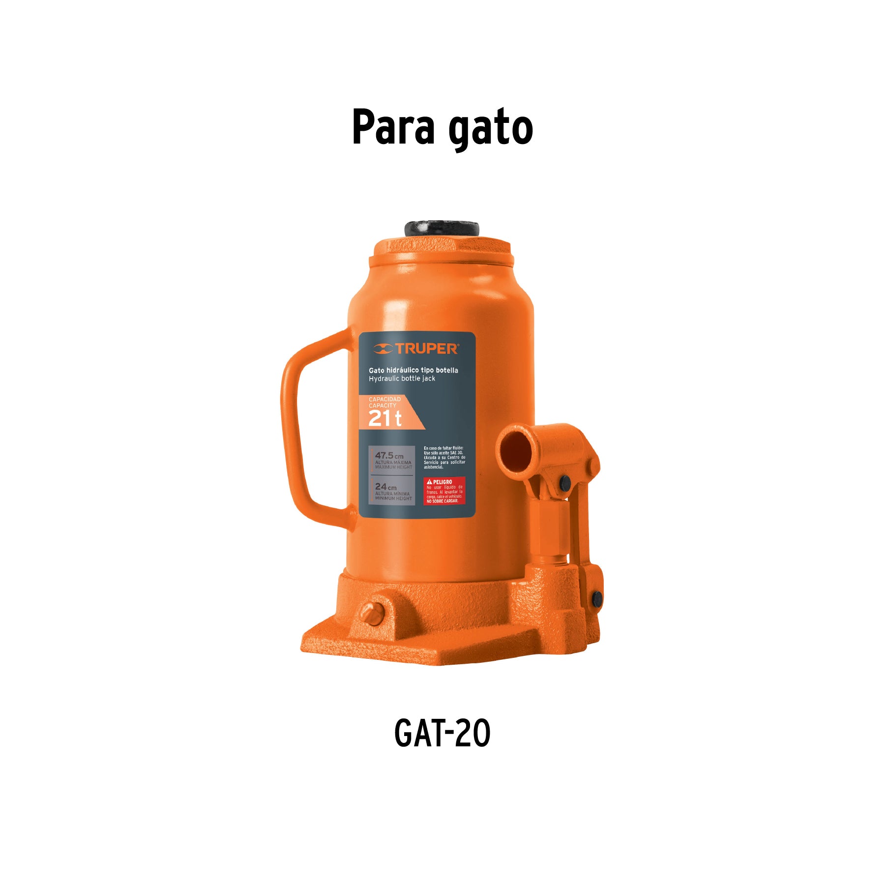 Caja de empaque de repuesto para GAT-20, TRUPER