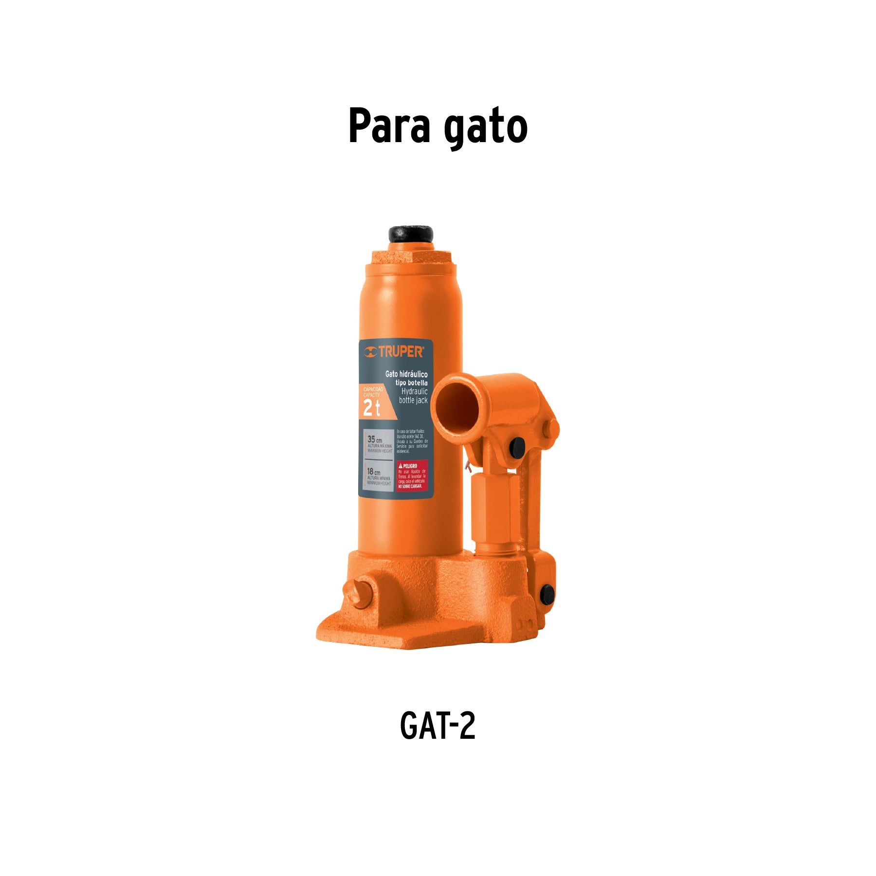 Caja de empaque de repuesto para GAT-2, TRUPER