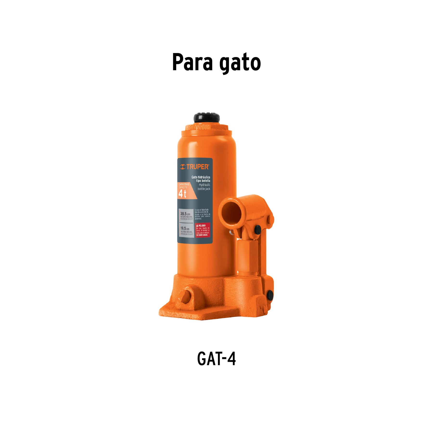 Caja de empaque de repuesto para GAT-4, TRUPER
