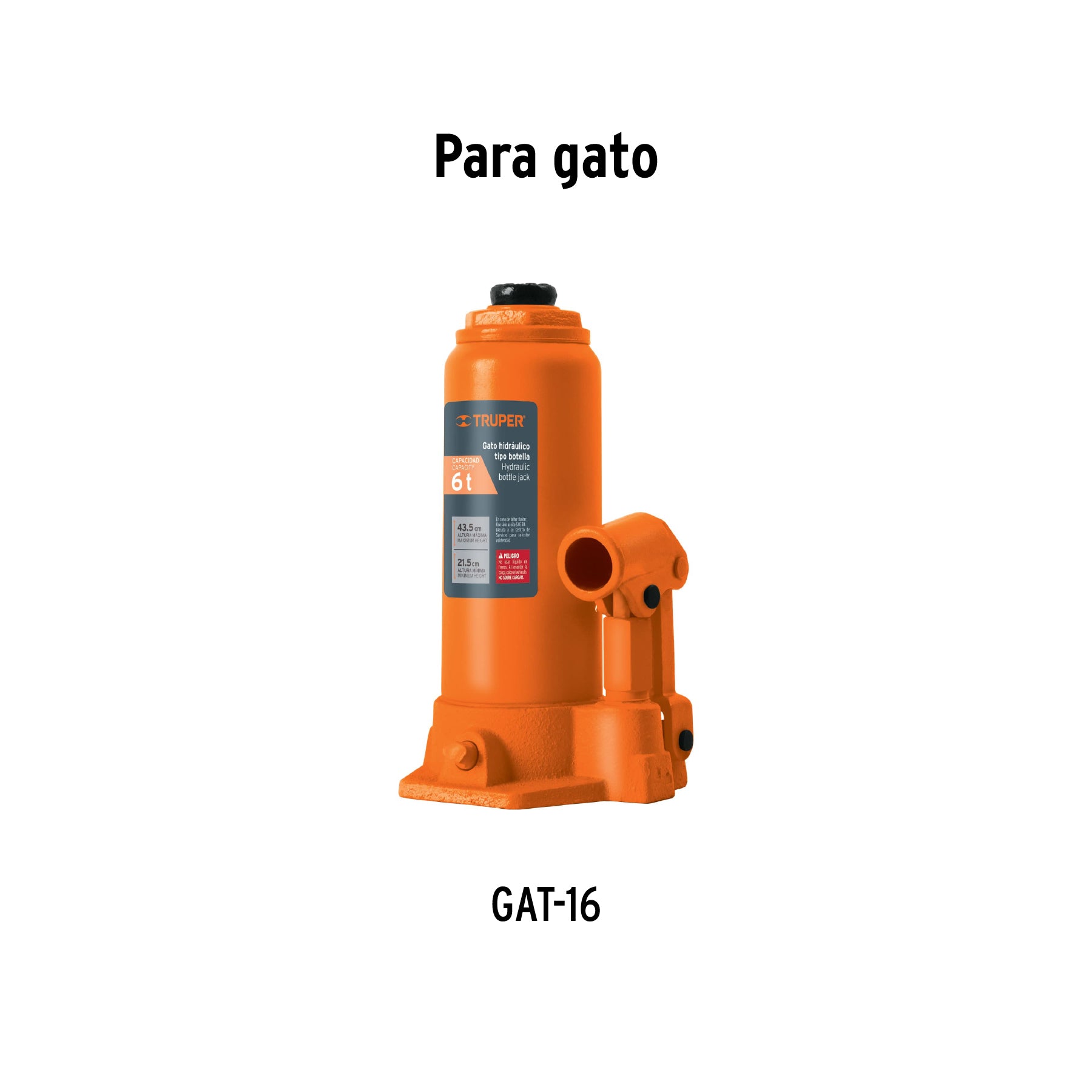 Caja de empaque de repuesto para GAT-6, TRUPER