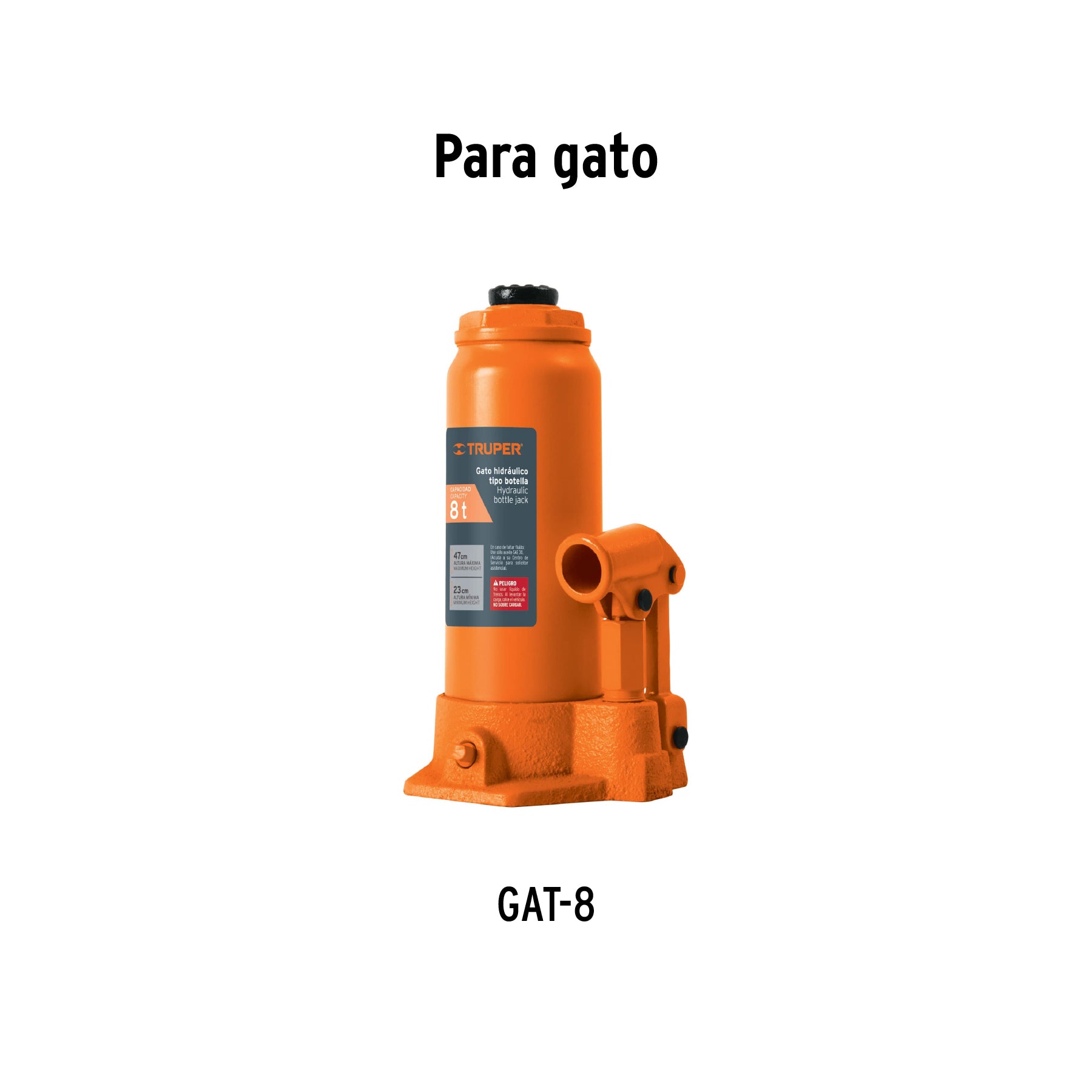 Caja de empaque de repuesto para GAT-8, TRUPER