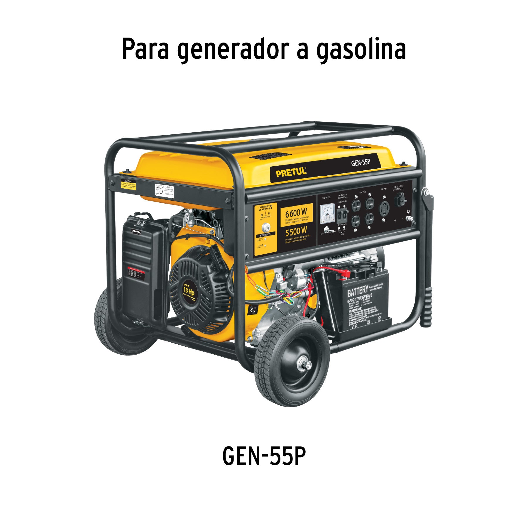 Caja de empaque de repuesto GEN-55P, PRETUL