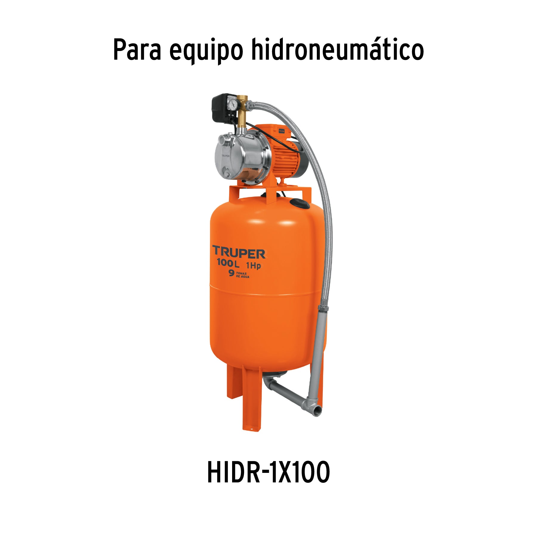 Caja de empaque de repuesto para HIDR-1X100, TRUPER