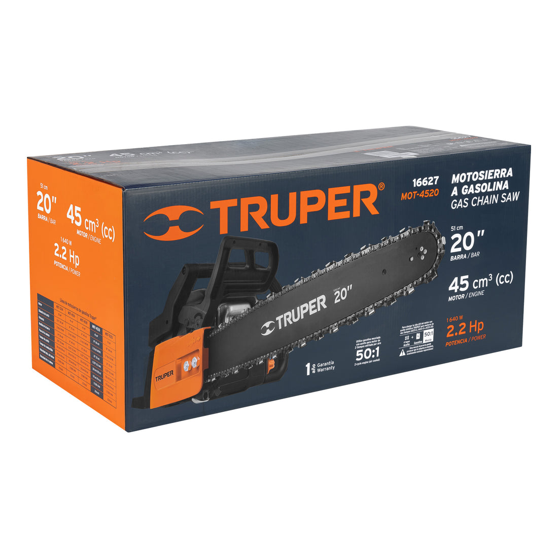 Caja de empaque de repuesto para MOT-4520, TRUPER