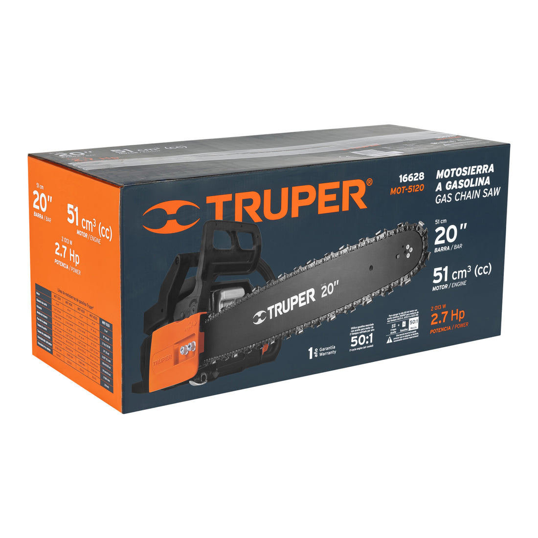 Caja de empaque de repuesto para MOT-5120, TRUPER