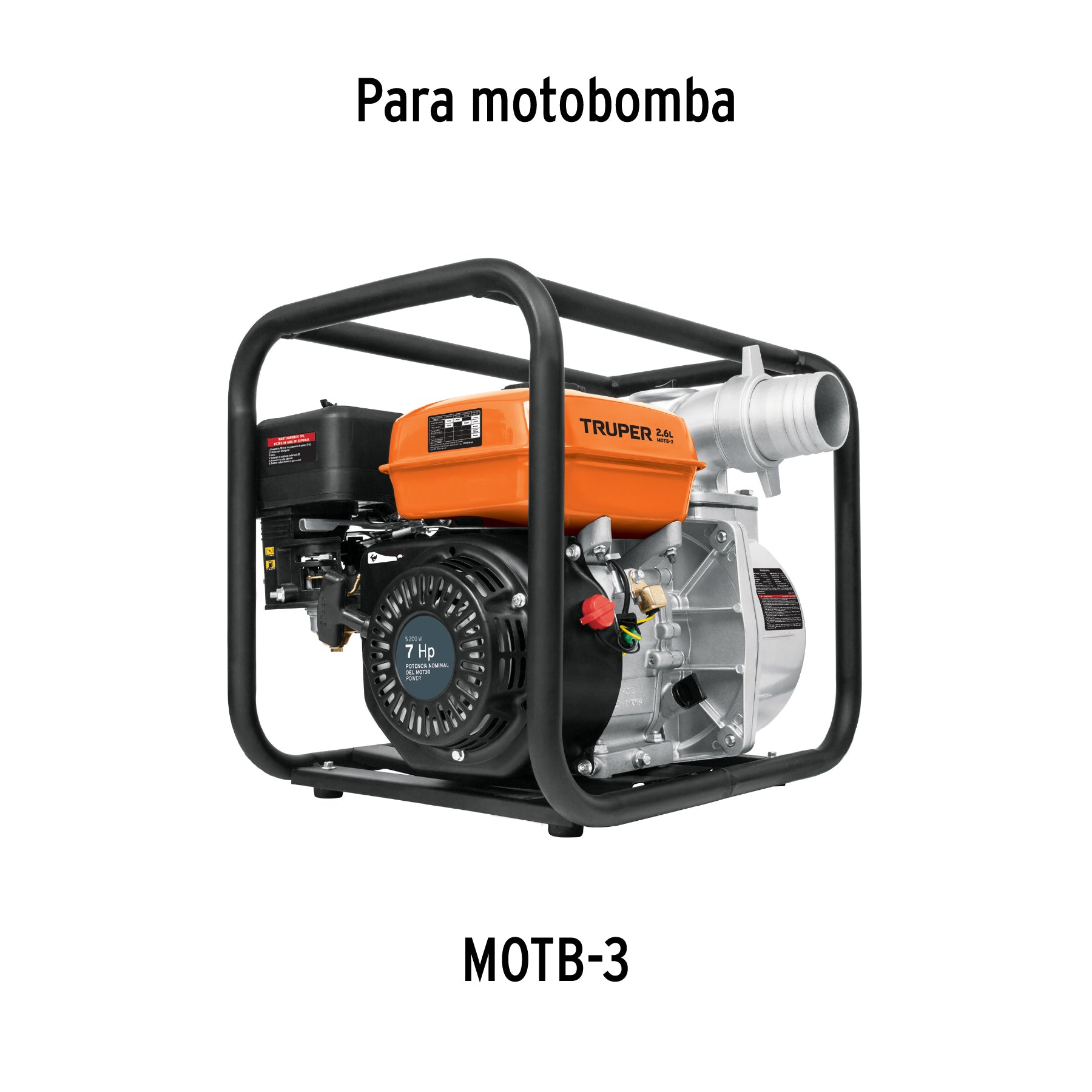 Caja de empaque de repuesto para MOTB-3, TRUPER