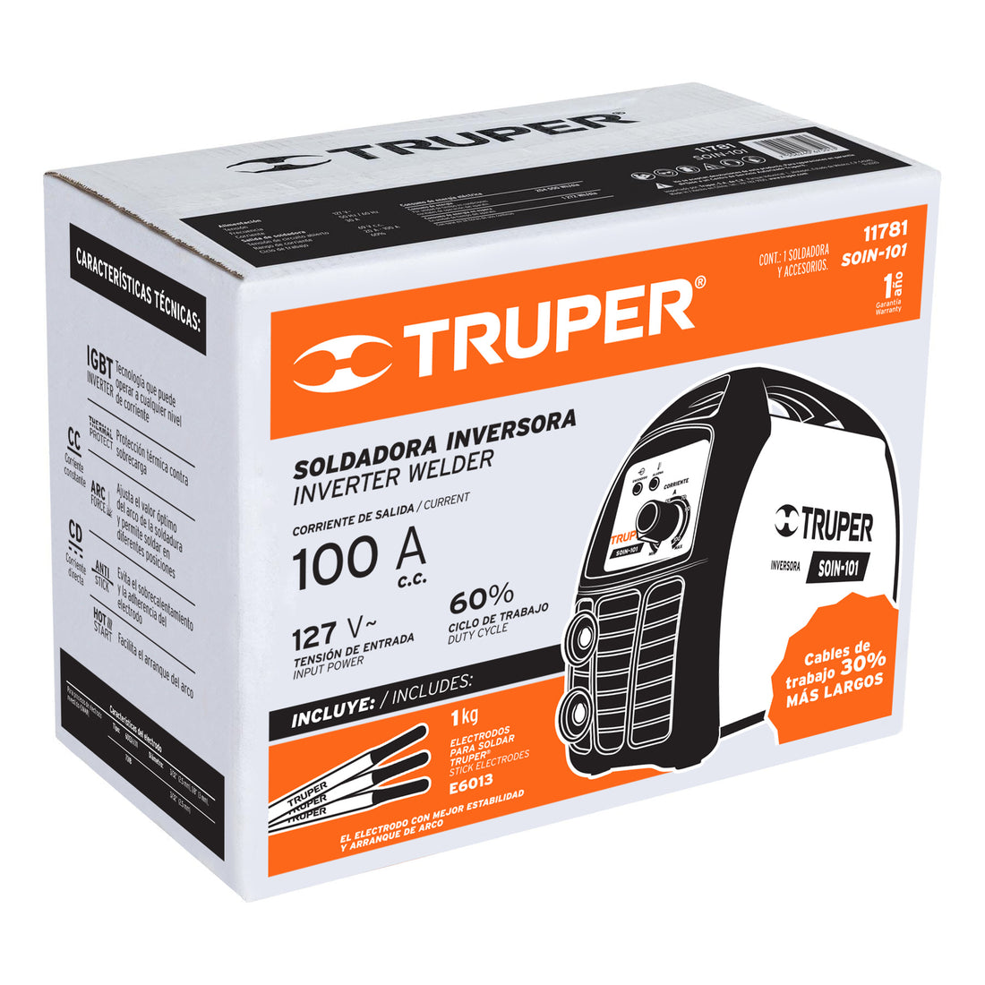 Caja de empaque de repuesto para SOIN-101, TRUPER