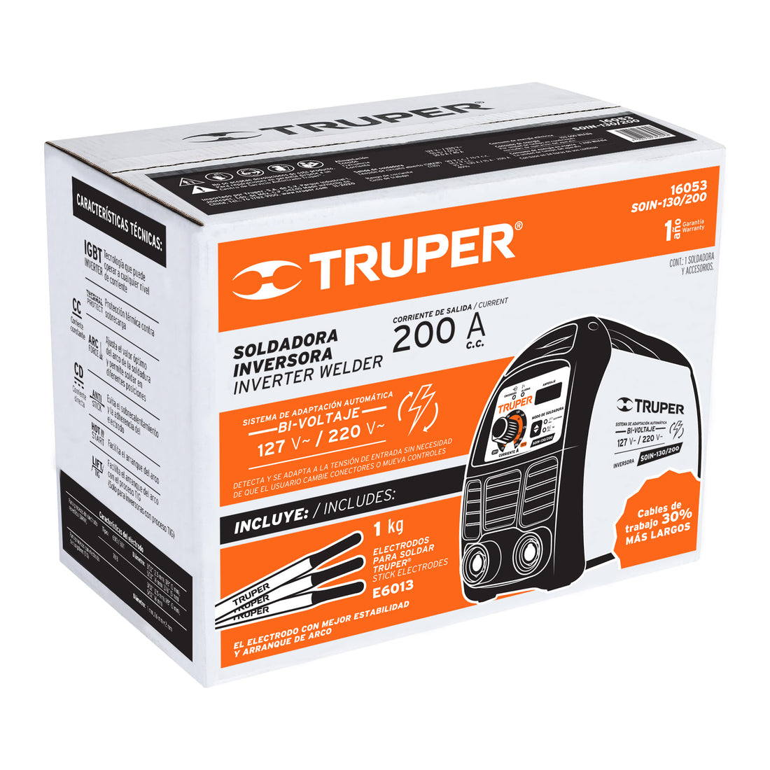 Caja de empaque de repuesto para SOIN-130/200, TRUPER