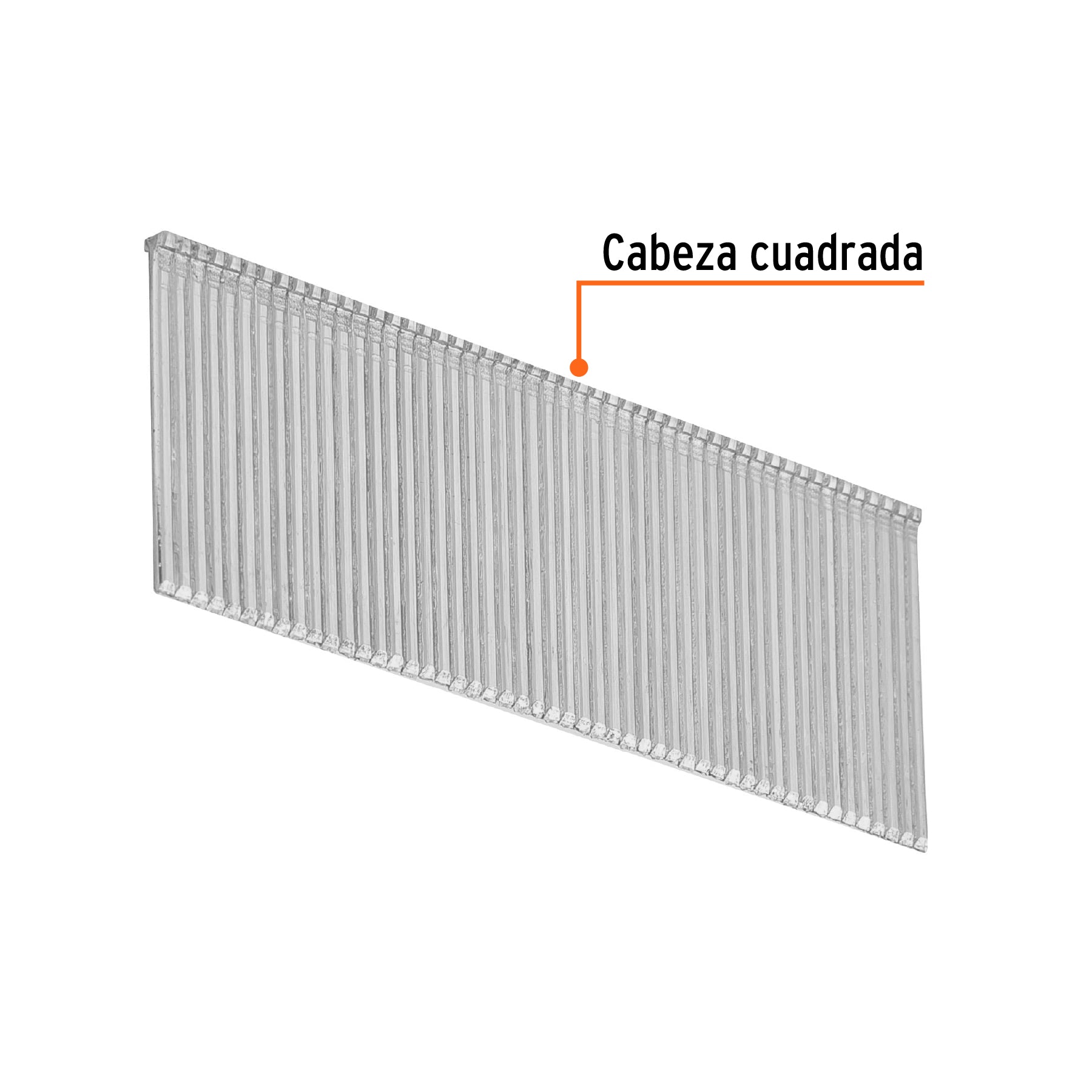 Caja con 2500 clavos calibre 16, 30 mm para CLNE-16, TRUPER