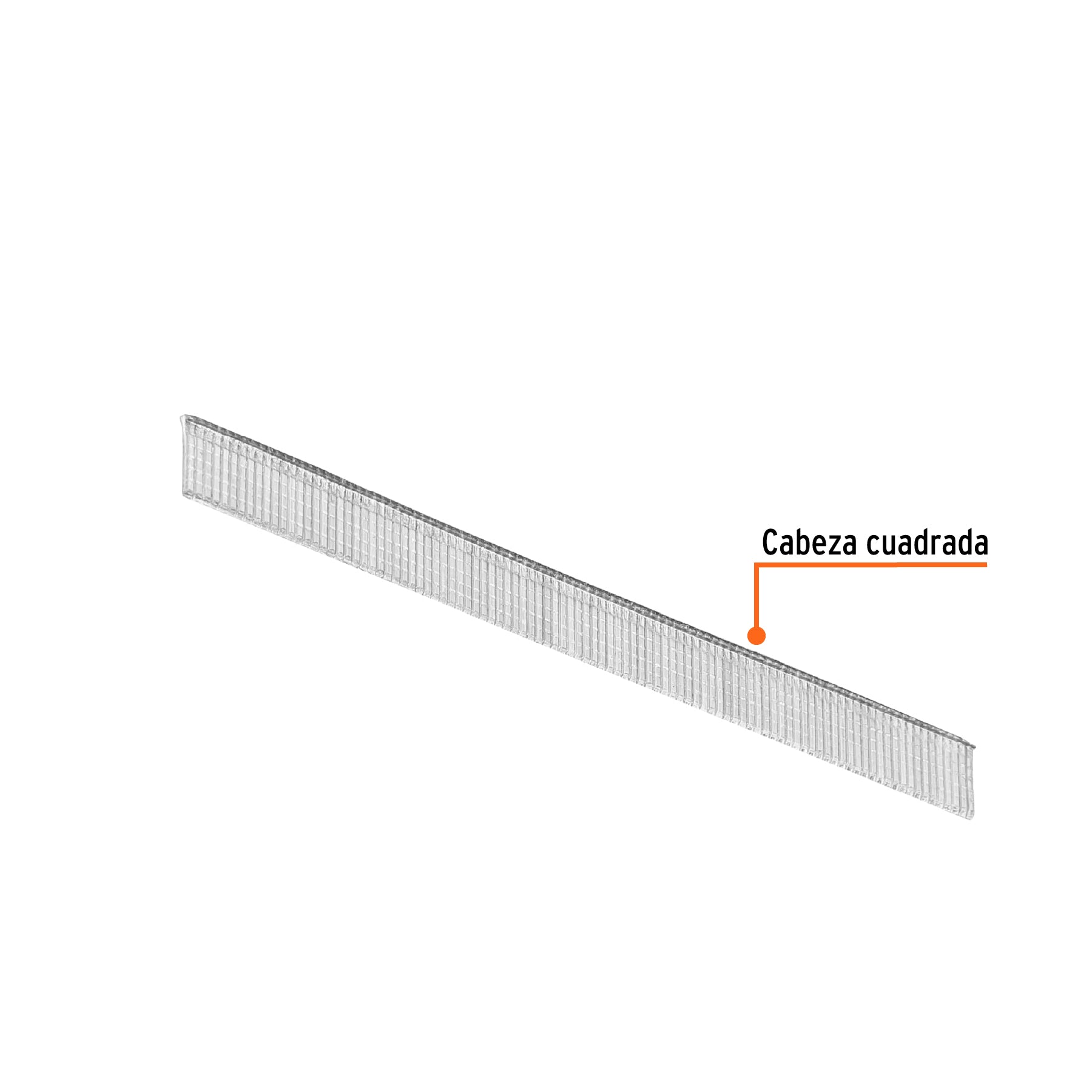 Caja con 5000 clavos calibre 18, 10 mm para CLNE-18, TRUPER