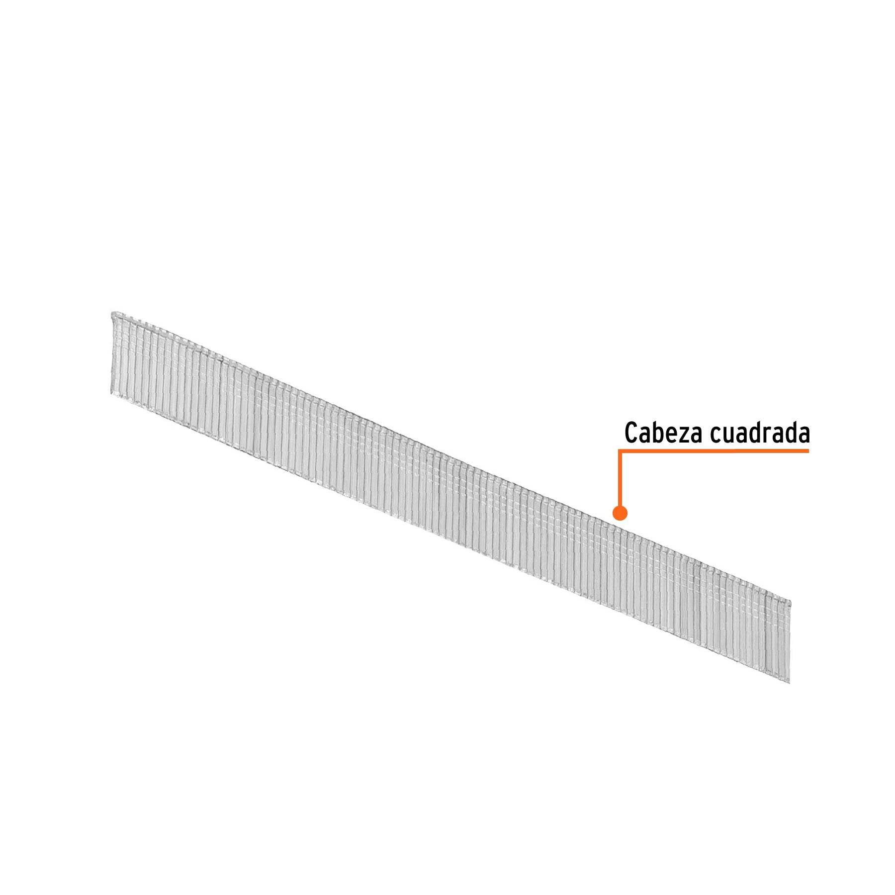 Caja con 5000 clavos calibre 18, 15 mm para CLNE-18, TRUPER