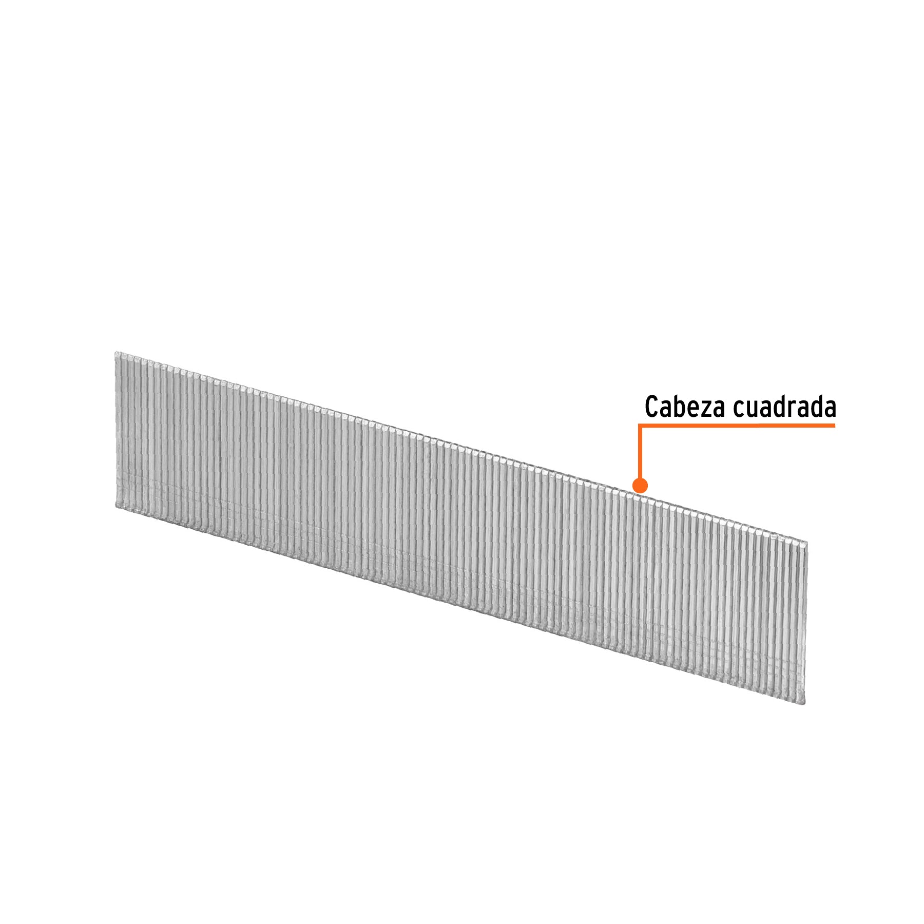 Caja con 5000 clavos calibre 18, 25 mm para CLNE-18, TRUPER