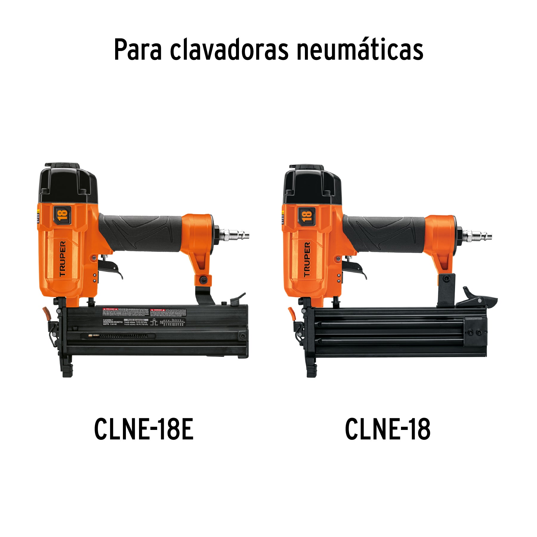 Caja con 5000 clavos calibre 18, 45 mm para CLNE-18, TRUPER