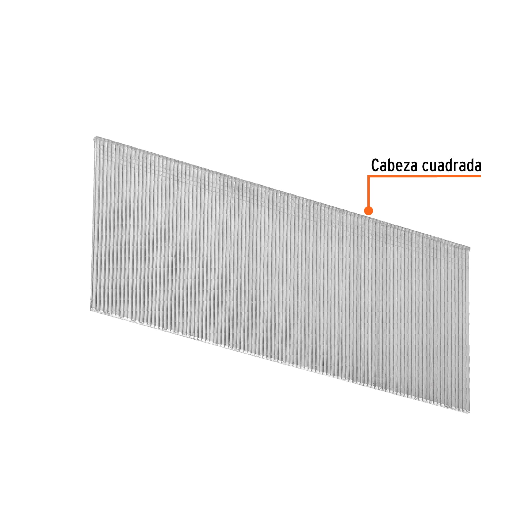 Caja con 5000 clavos calibre 18, 50 mm para CLNE-18, TRUPER