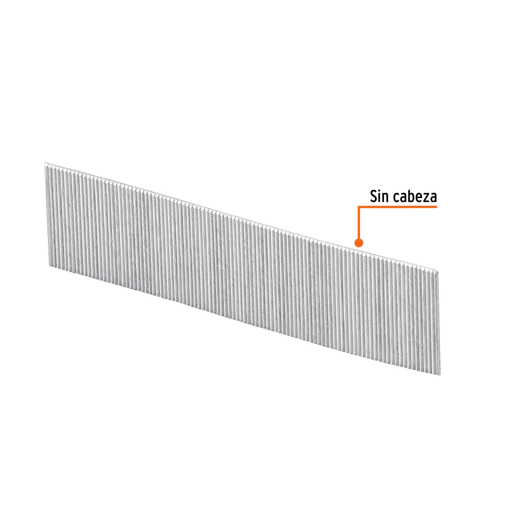 Caja con 10000 clavos calibre 23, 15 mm para CLNE-23, TRUPER