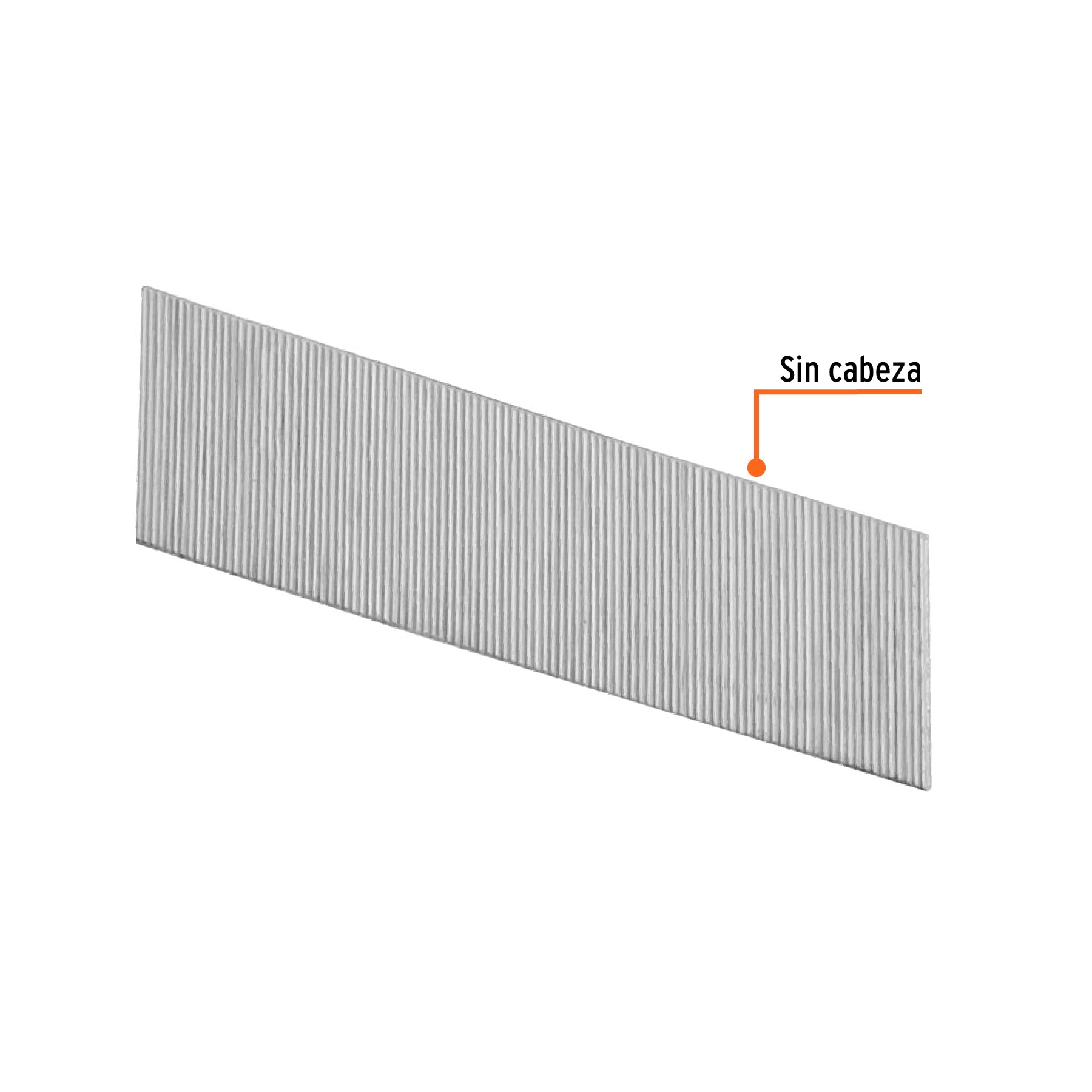 Caja con 10000 clavos calibre 23, 18 mm para CLNE-23, TRUPER