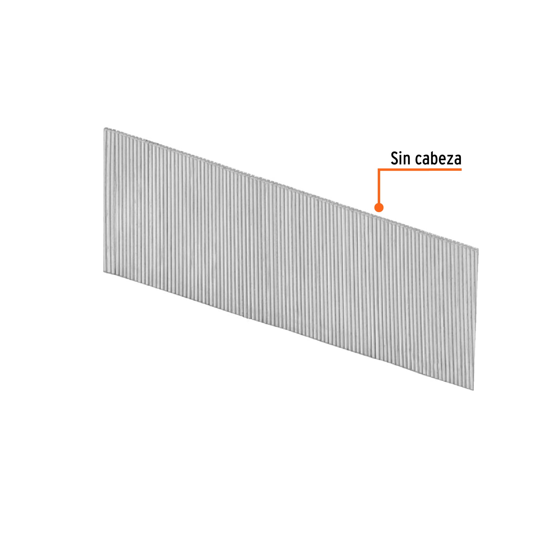 Caja con 10000 clavos calibre 23, 22 mm para CLNE-23, TRUPER