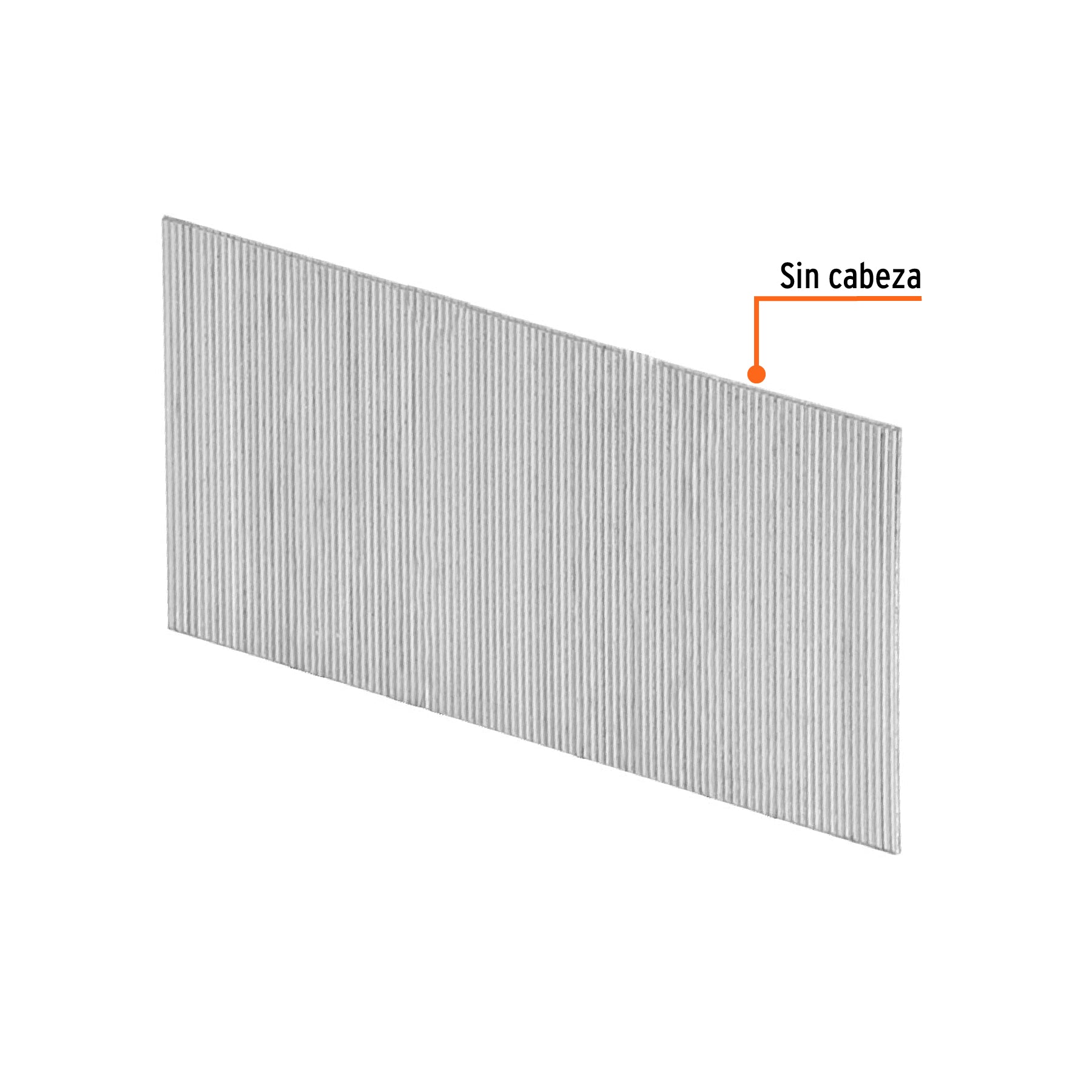 Caja con 10000 clavos calibre 23, 30 mm para CLNE-23, TRUPER