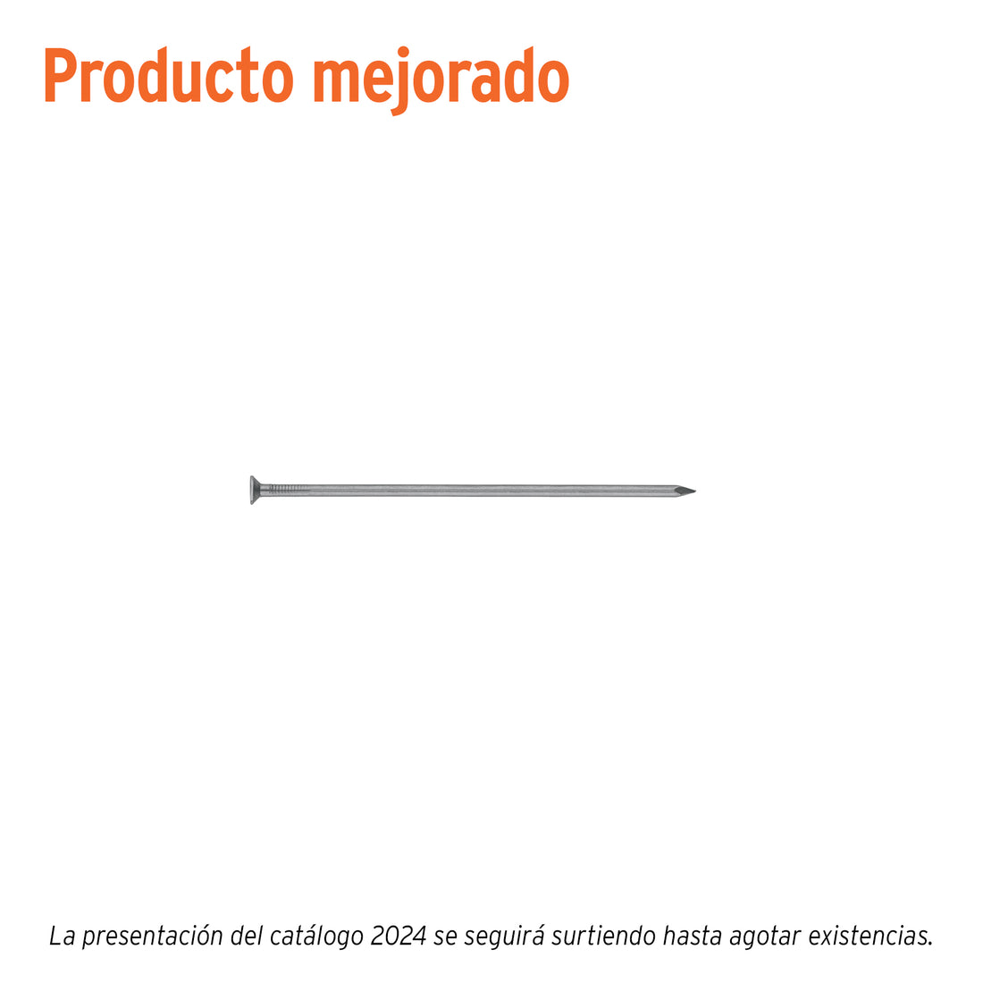 Bolsa con 1 kg de clavo estándar 2-1/2" con cabeza, FIERO