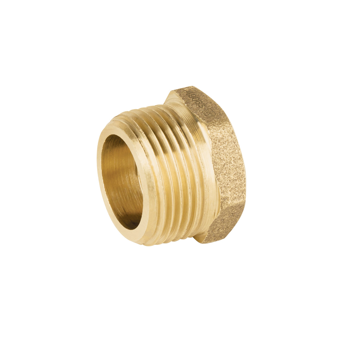 Reducción bushing de latón, 1" x 1/2", FOSET