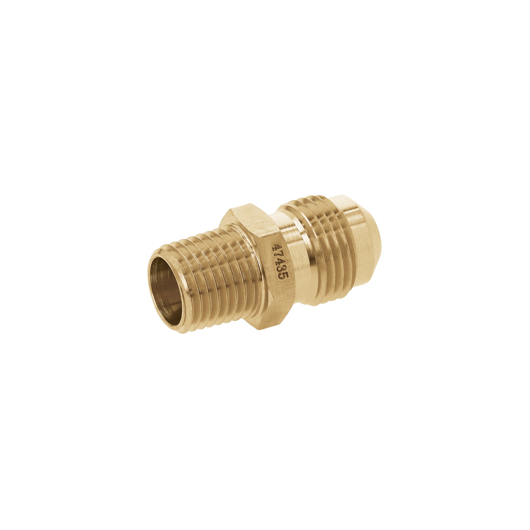 Niple terminal de latón de 3/8" X 1/4", FOSET