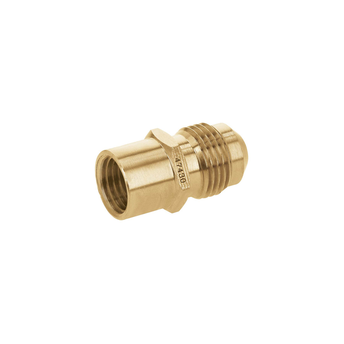 Niple campana de latón de 3/8" X 1/4", FOSET
