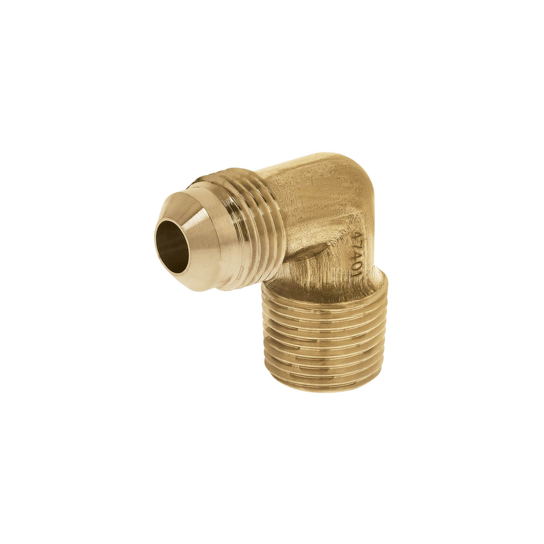 Codo terminal a 90° de latón 3/8 x 3/8", FOSET