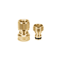 Conector 3/4' rápido de latón manguera-acc. sistema de clic