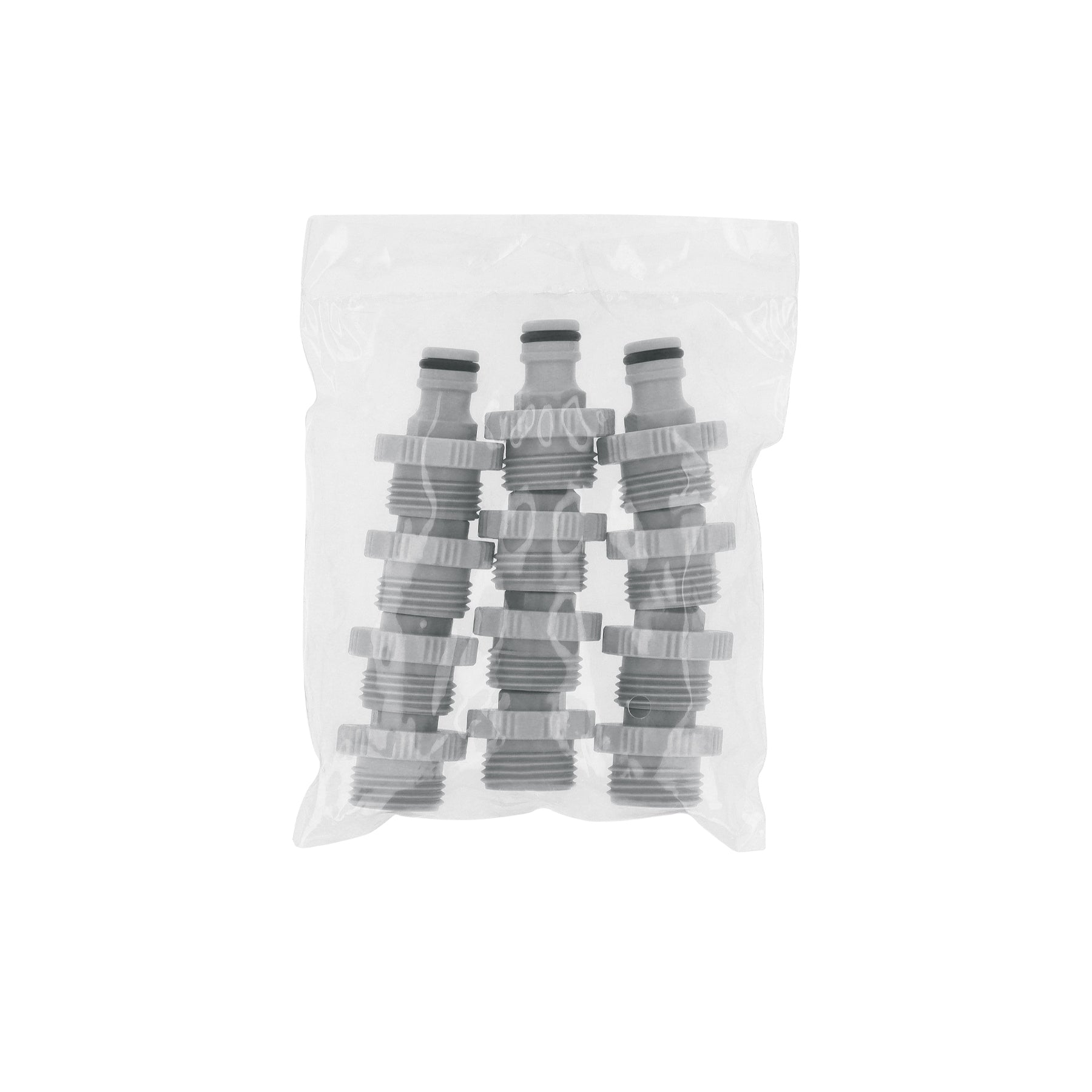 Conector 3/4" rápido macho de ABS, sistema click, TRUPER