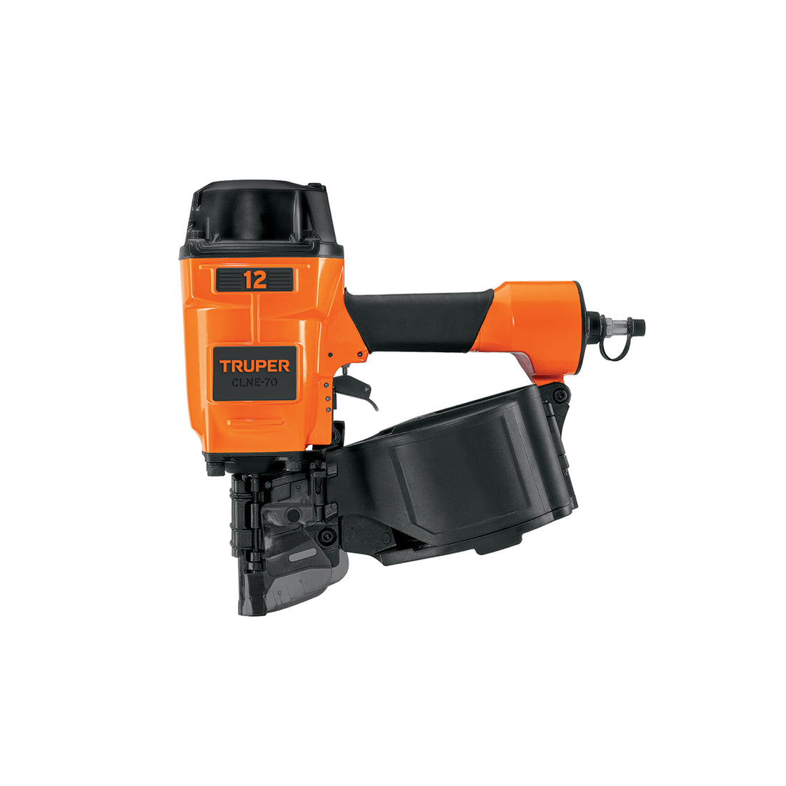 Clavadora neumática de bobina para clavo rolado,70mm, TRUPER