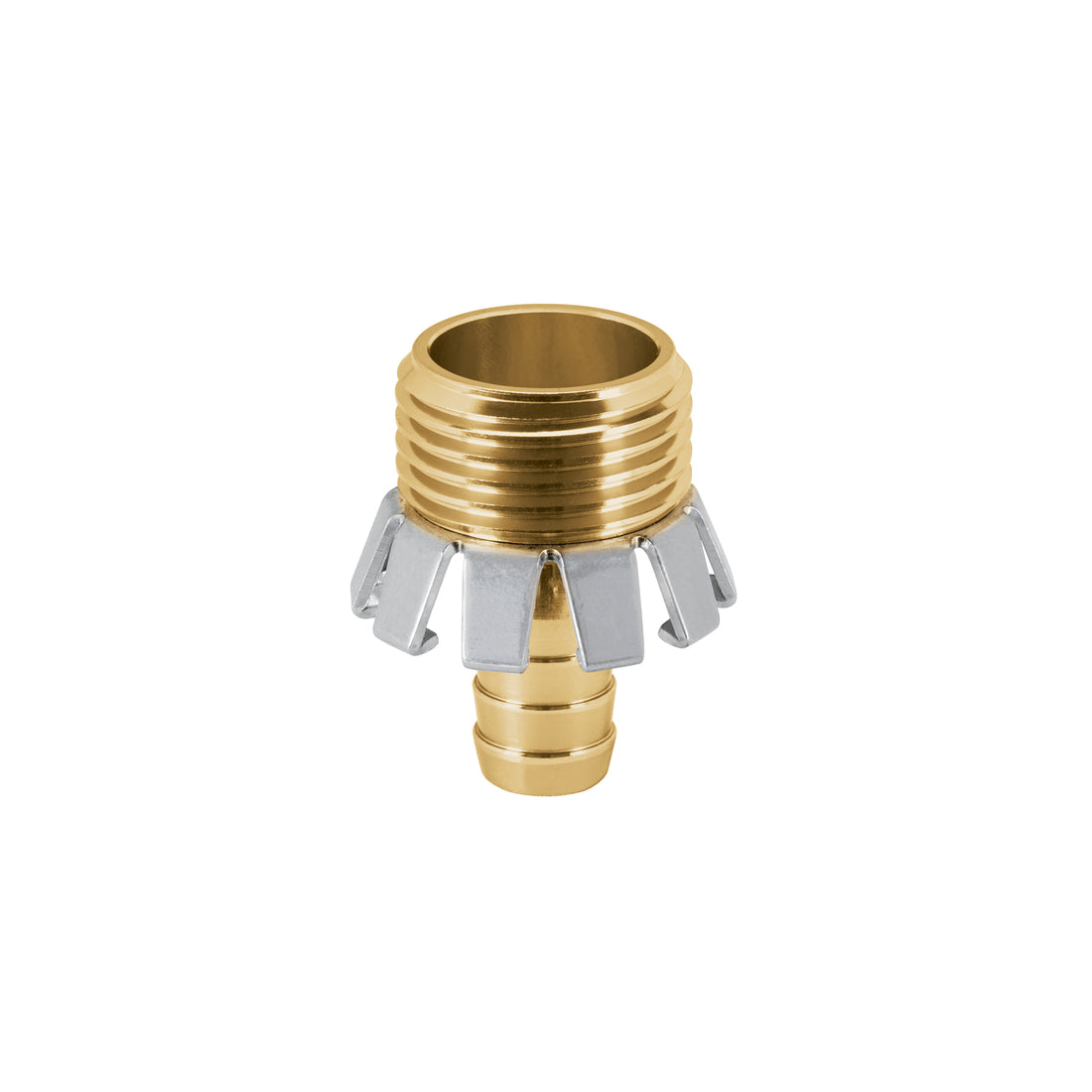 Conector 1/2" macho tipo garra de aluminio, TRUPER