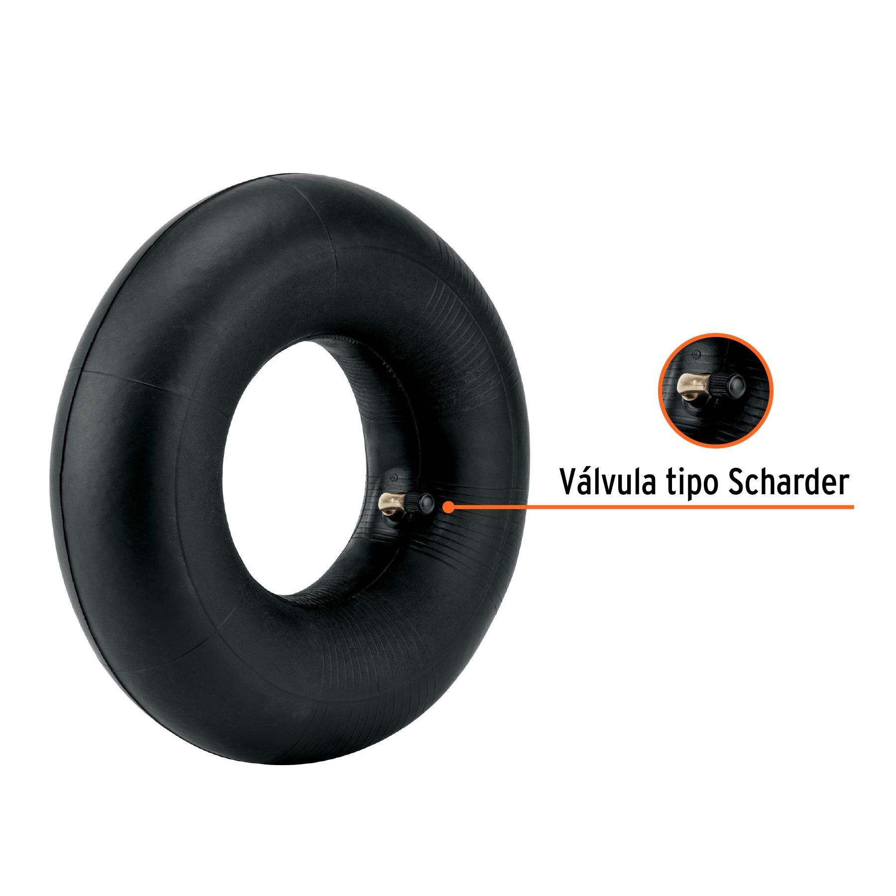 Cámara para rueda neumática de 10", TRUPER