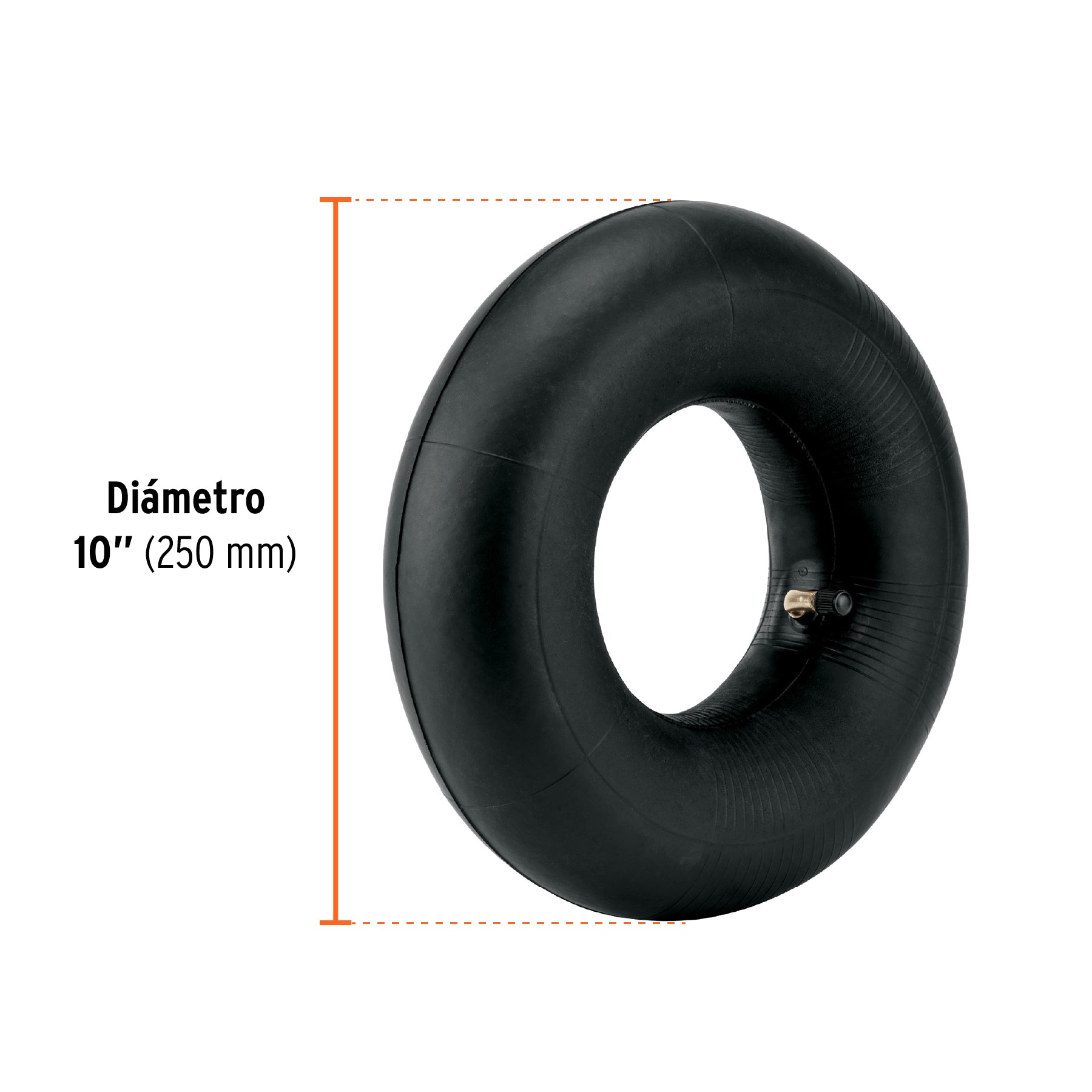 Cámara para rueda neumática de 10", TRUPER