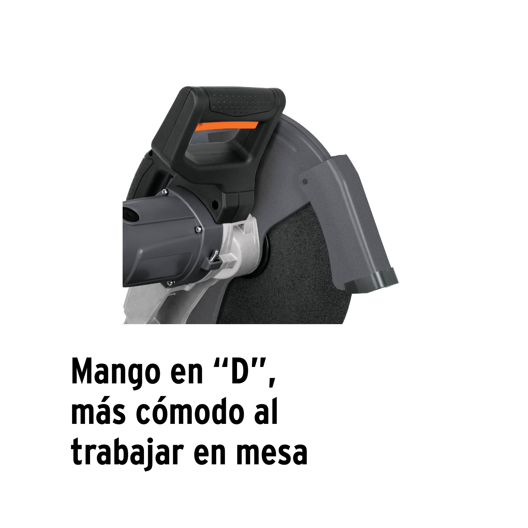 Tronzadora / cortadora de metales 14", mango en "D", 2200 W