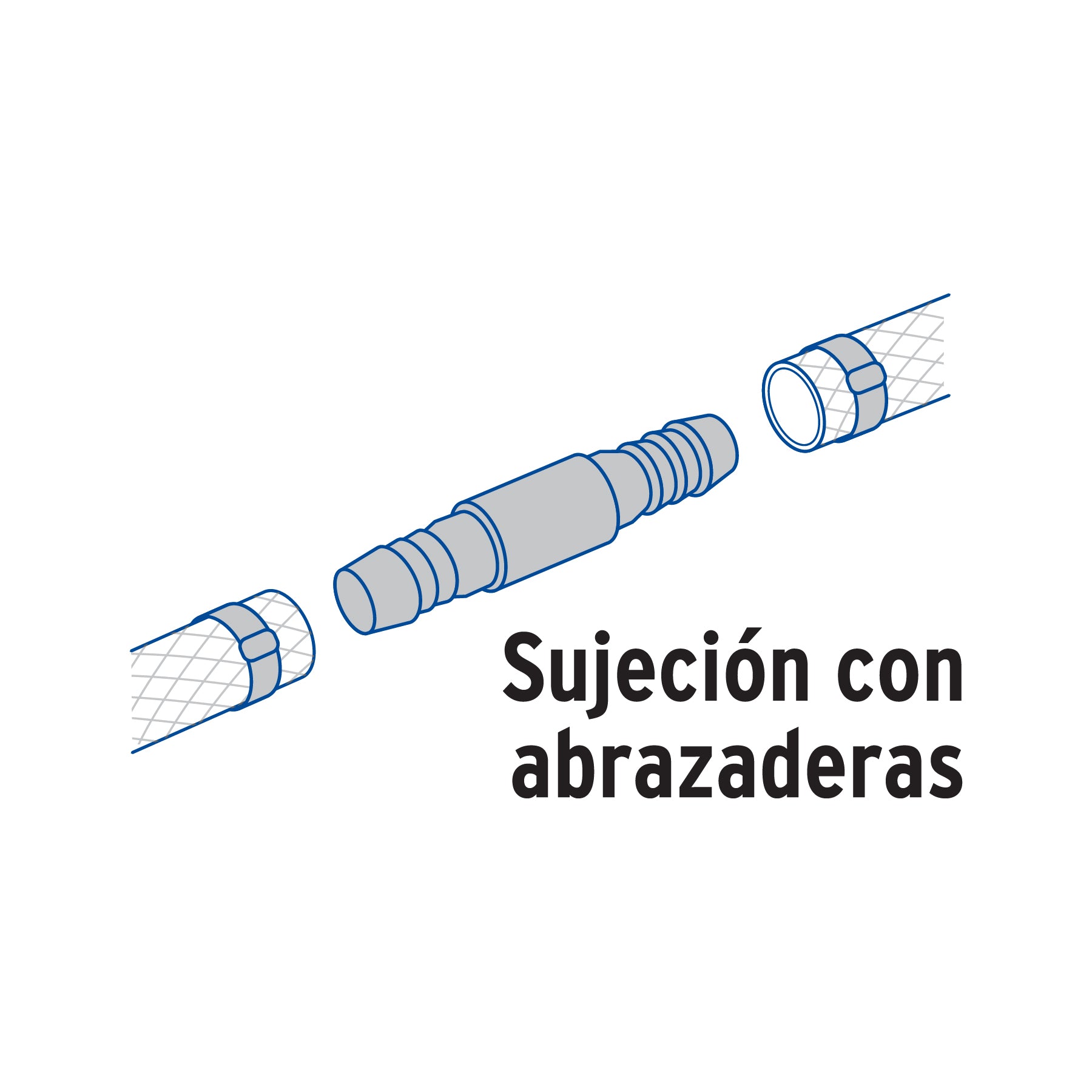 Cople inserción de 1" de polipropileno, FOSET