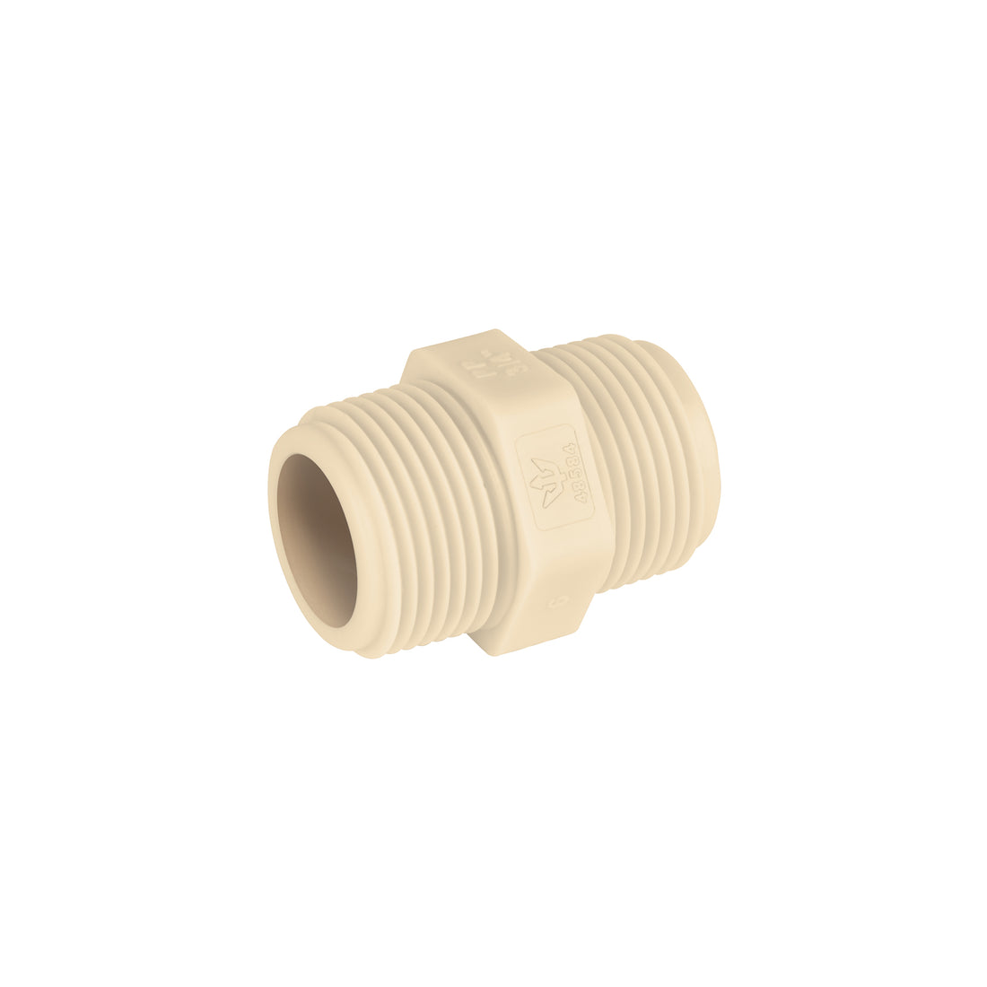 Niple corrido 3/4" de polipropileno, FOSET