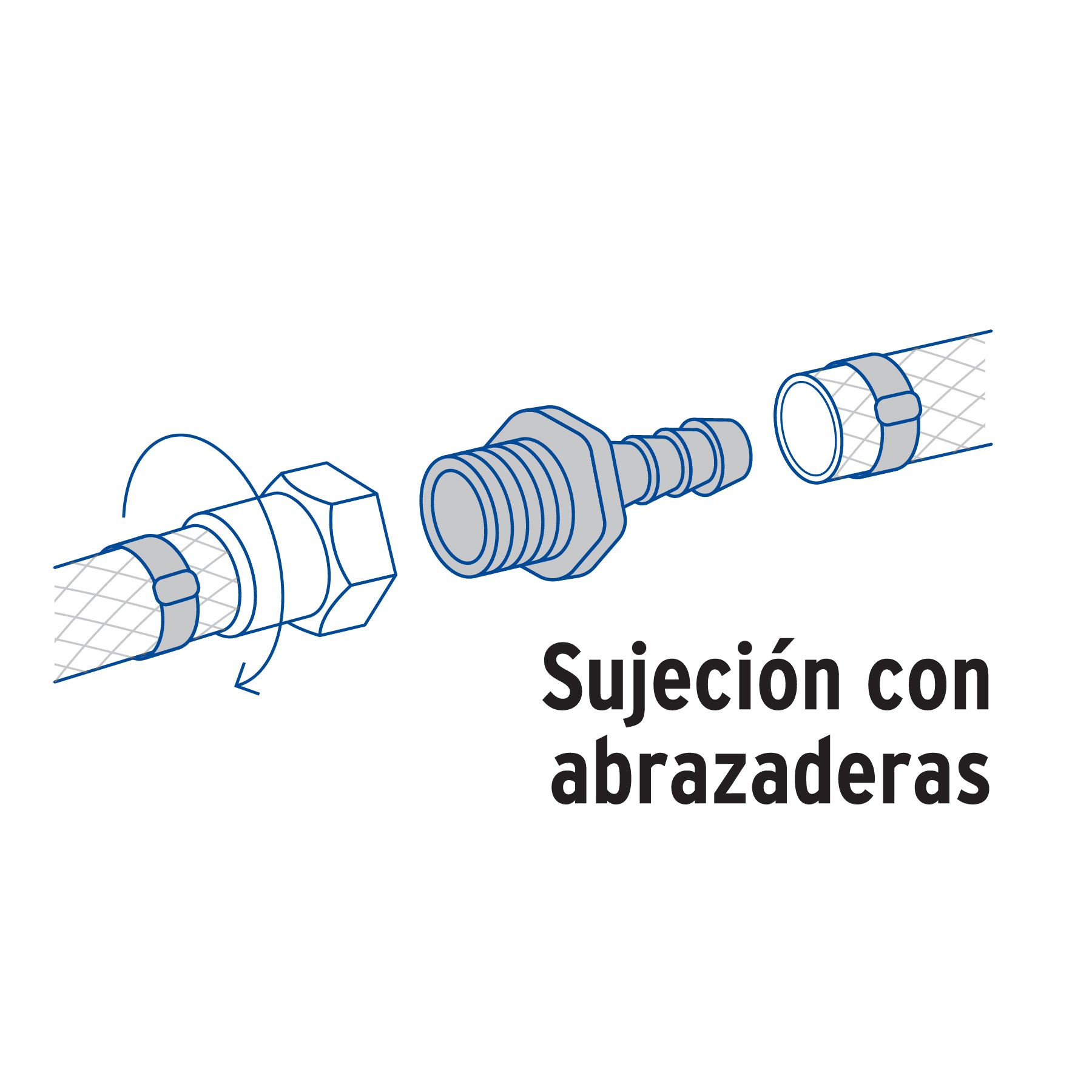 Adaptador inserción rosca exterior de 1"x 1", FOSET