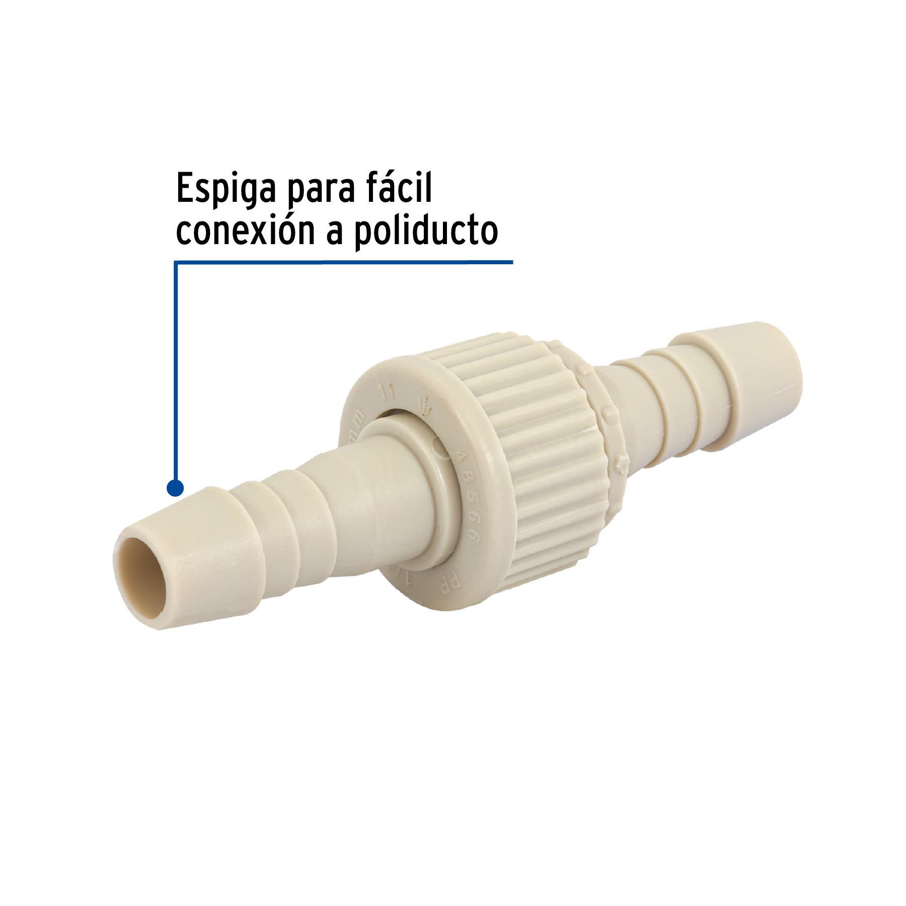 Juego de conectores de 1/2" de polipropileno, FOSET