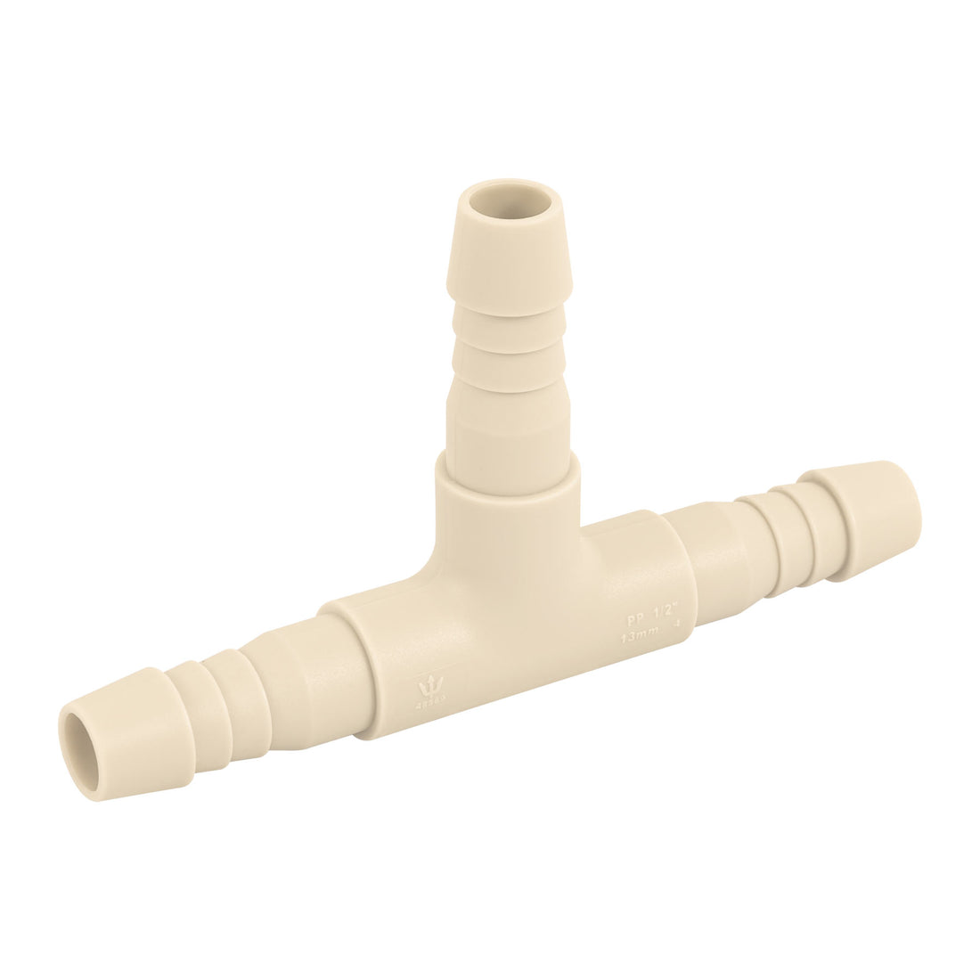 Tee inserción 1/2" de polipropileno, FOSET