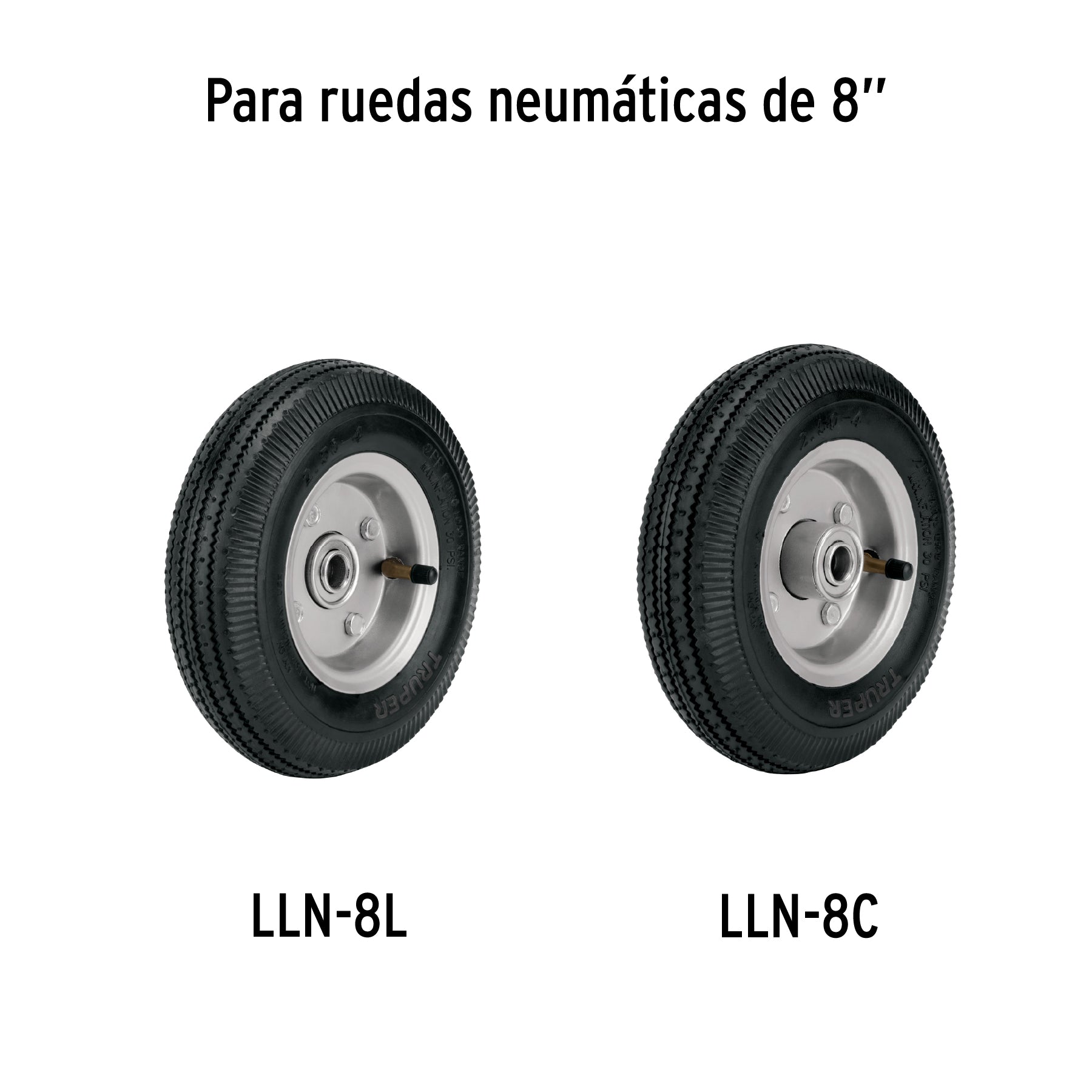 Cámara para rueda neumática de 8", TRUPER