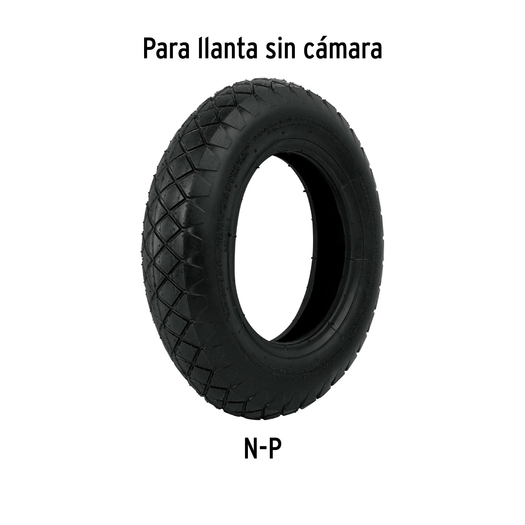 Cámara para llanta de 14" y 16", para carretilla PRETUL