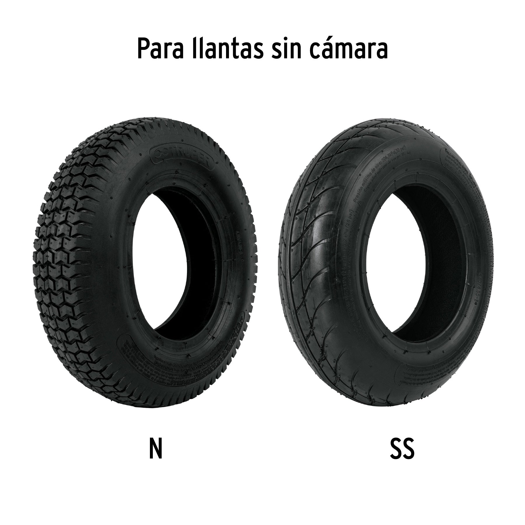 Cámara para llanta de 16", para carretilla TRUPER