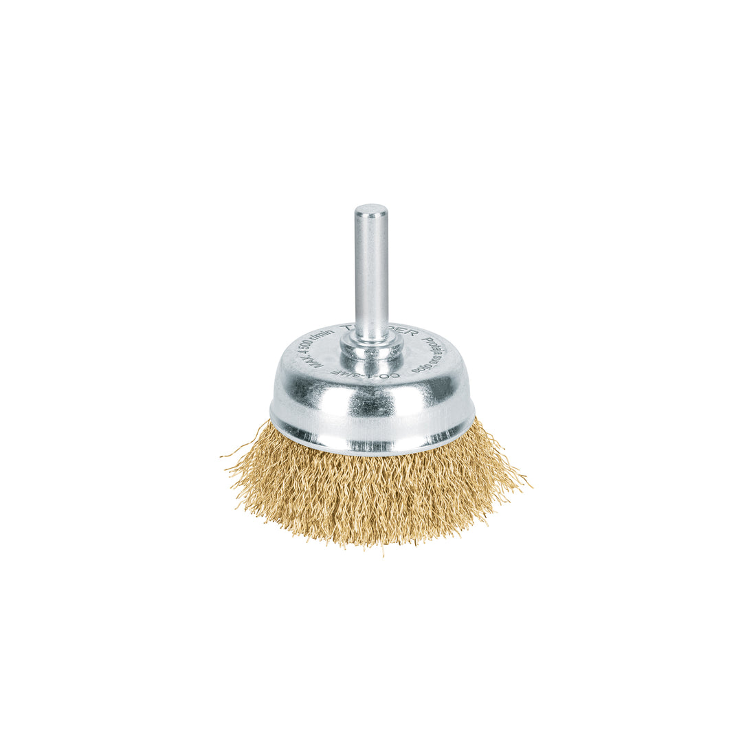 Carda de copa 1-3/4" alambre fino para taladro, TRUPER