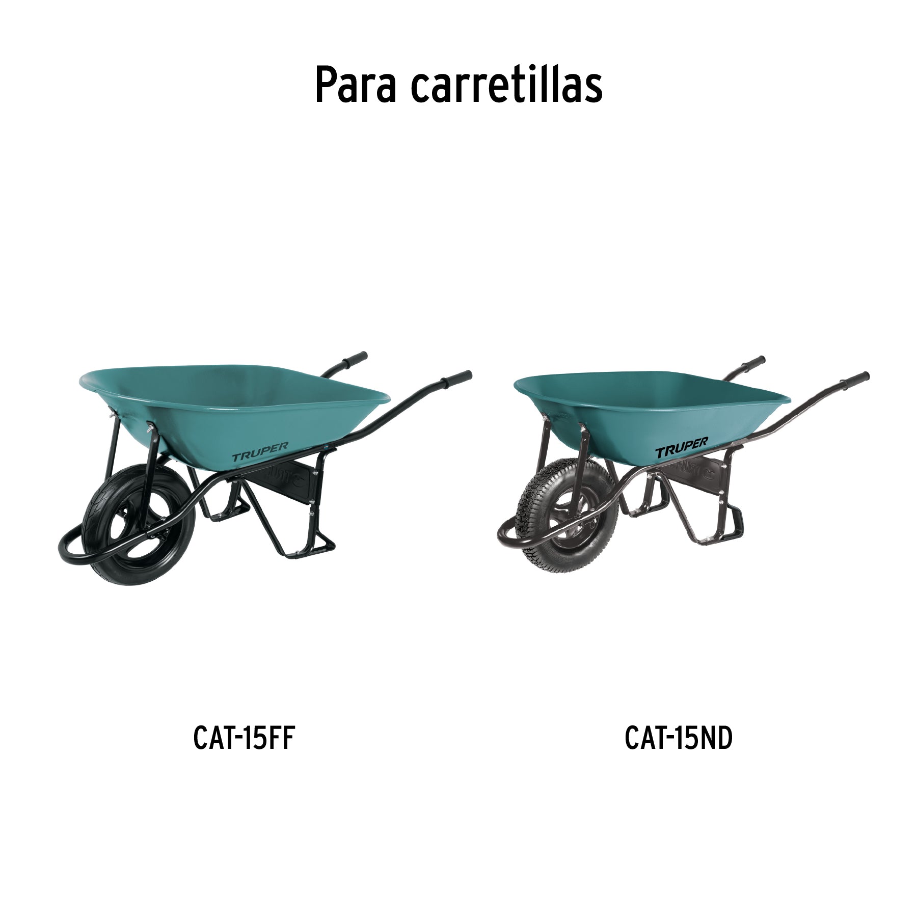 Concha metálica para carretillas CAT-15FF y CAT-15ND, TRUPER